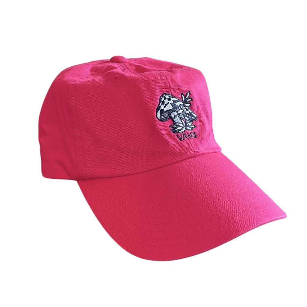 Vans Mushroom Graphic Strap back Curved Brim Hat New‎